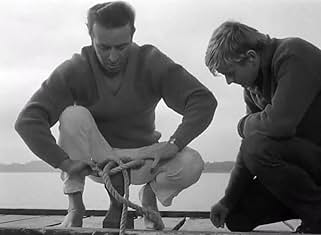 Zygmunt Malanowicz and Leon Niemczyk in Knife in the Water (1962)