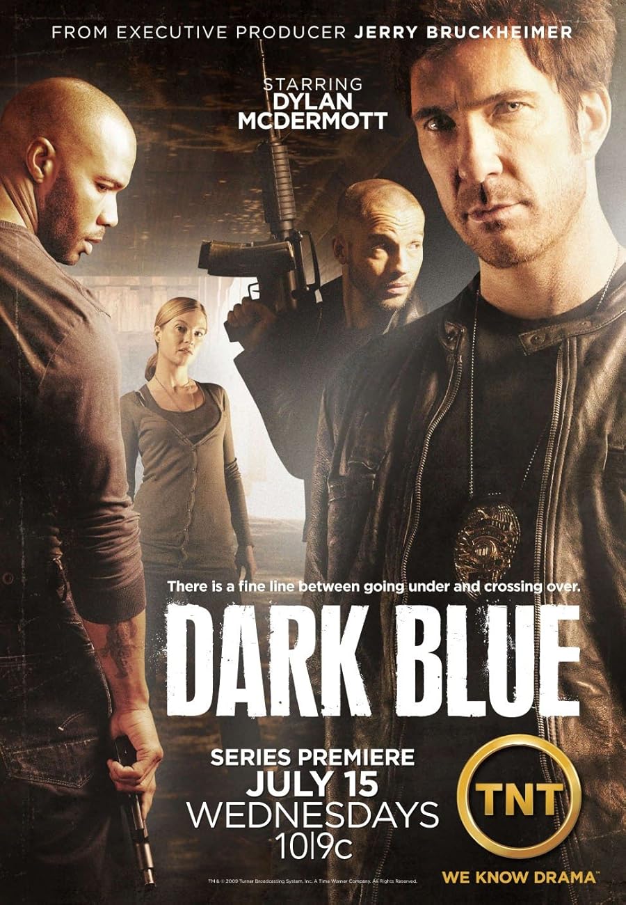 Dark Blue Poster