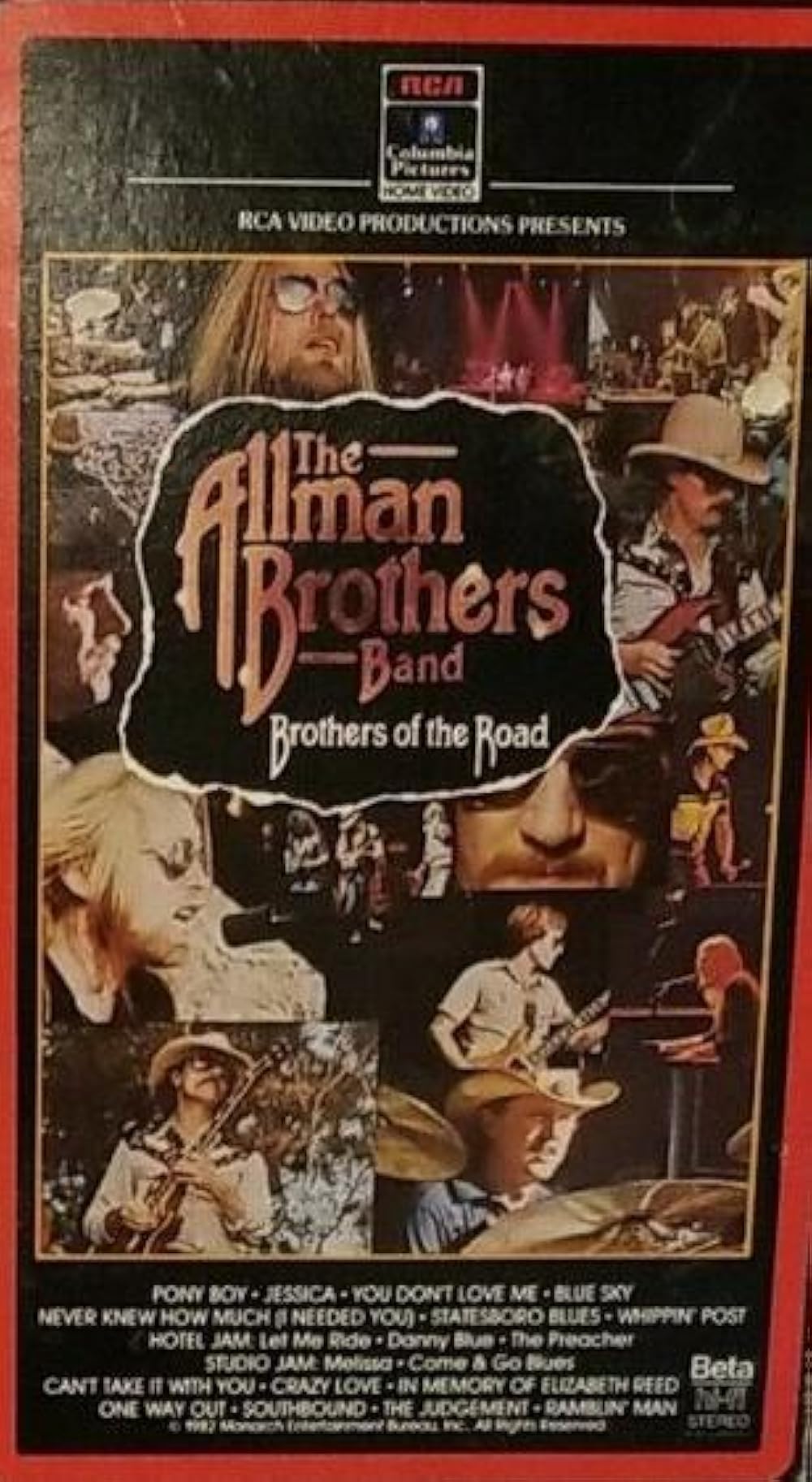 洋楽 The Allman Brothers Band The Allman Brothers Band: Brothers of the Road (Video 1985