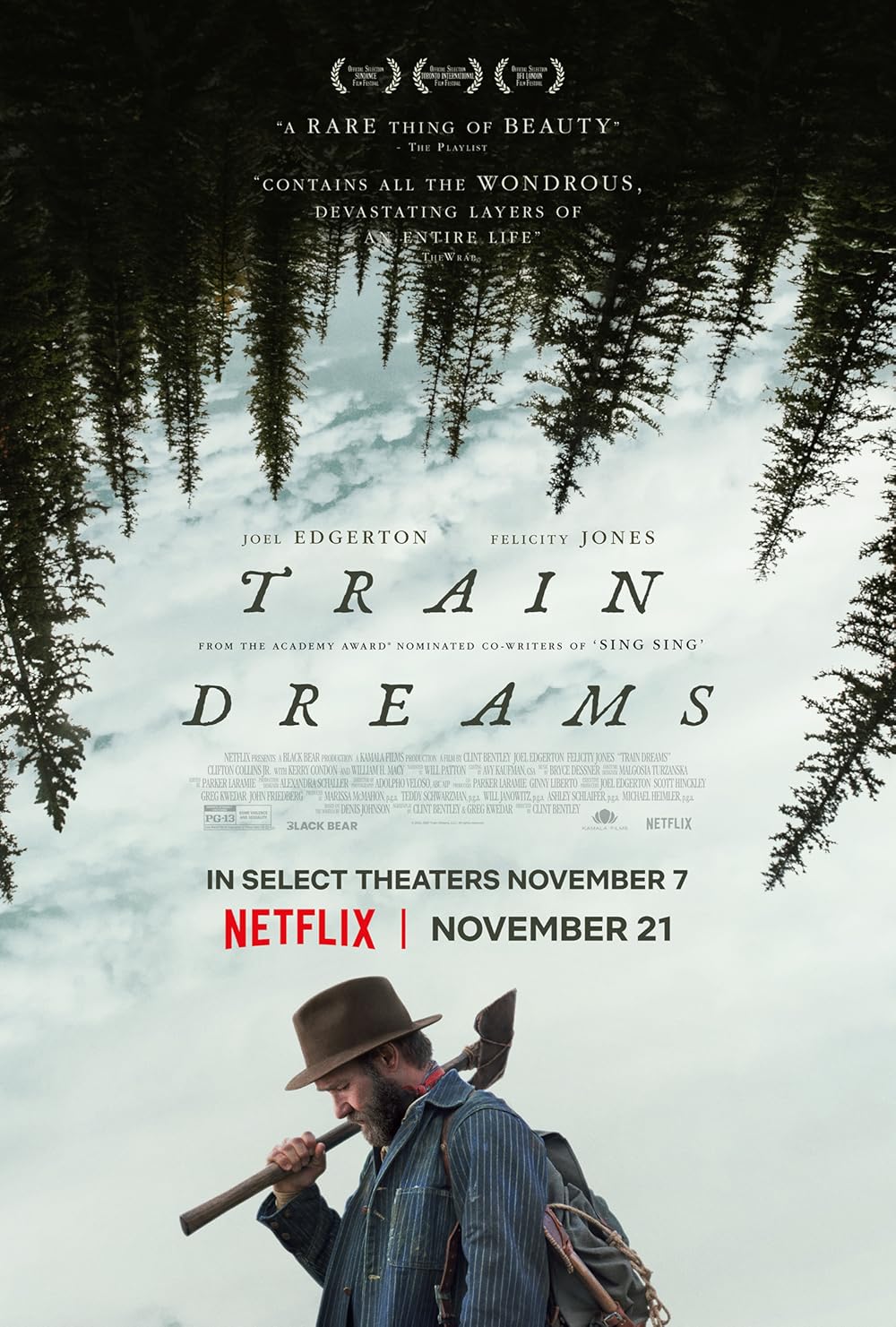 Train Dreams (2025) 1080p 720p 480p HEVC HDRip x264 ESubs [Dual Audio] [Hindi (ORG) – English]