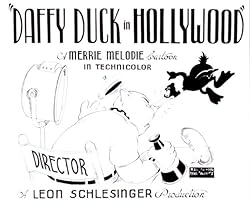Poster of Daffy Duck in Hollywood