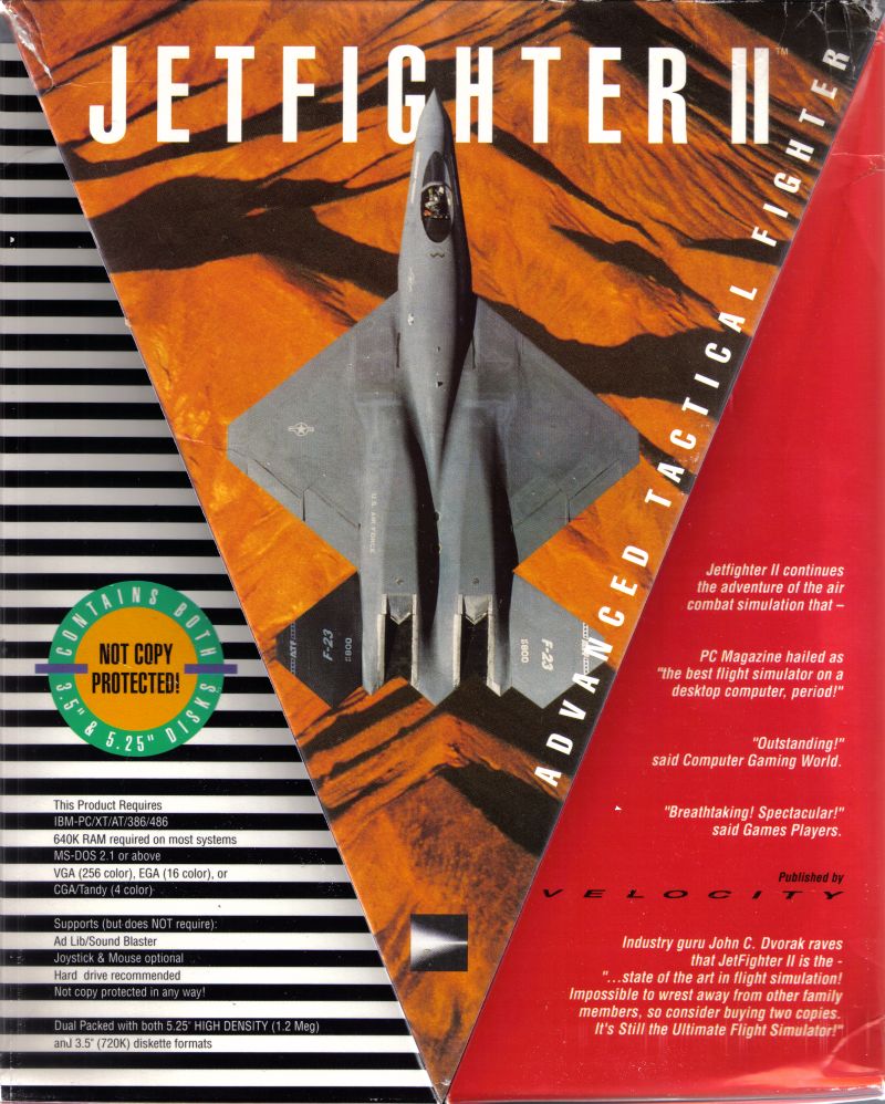 JetFighter II: Advanced Tactical Fighter (Video Game 1990