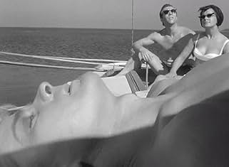 Zygmunt Malanowicz, Leon Niemczyk, and Jolanta Umecka in Knife in the Water (1962)