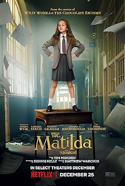 Poster of Roald Dahl's Matilda the Musical
