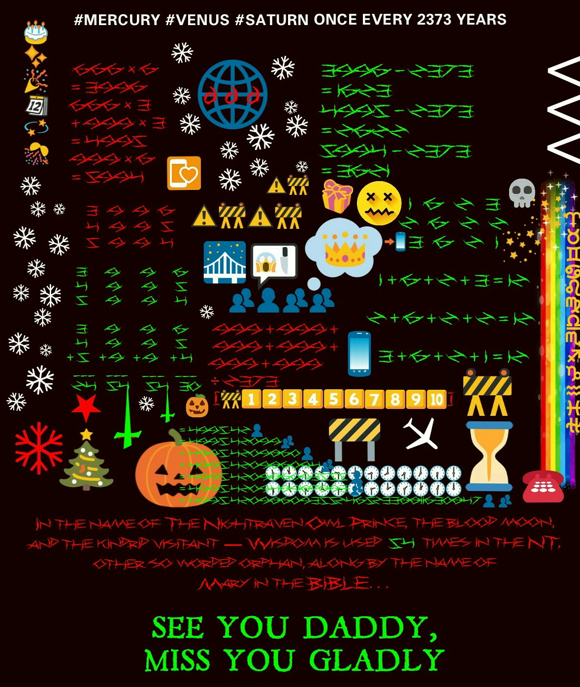 See You Daddy, Miss You Gladly