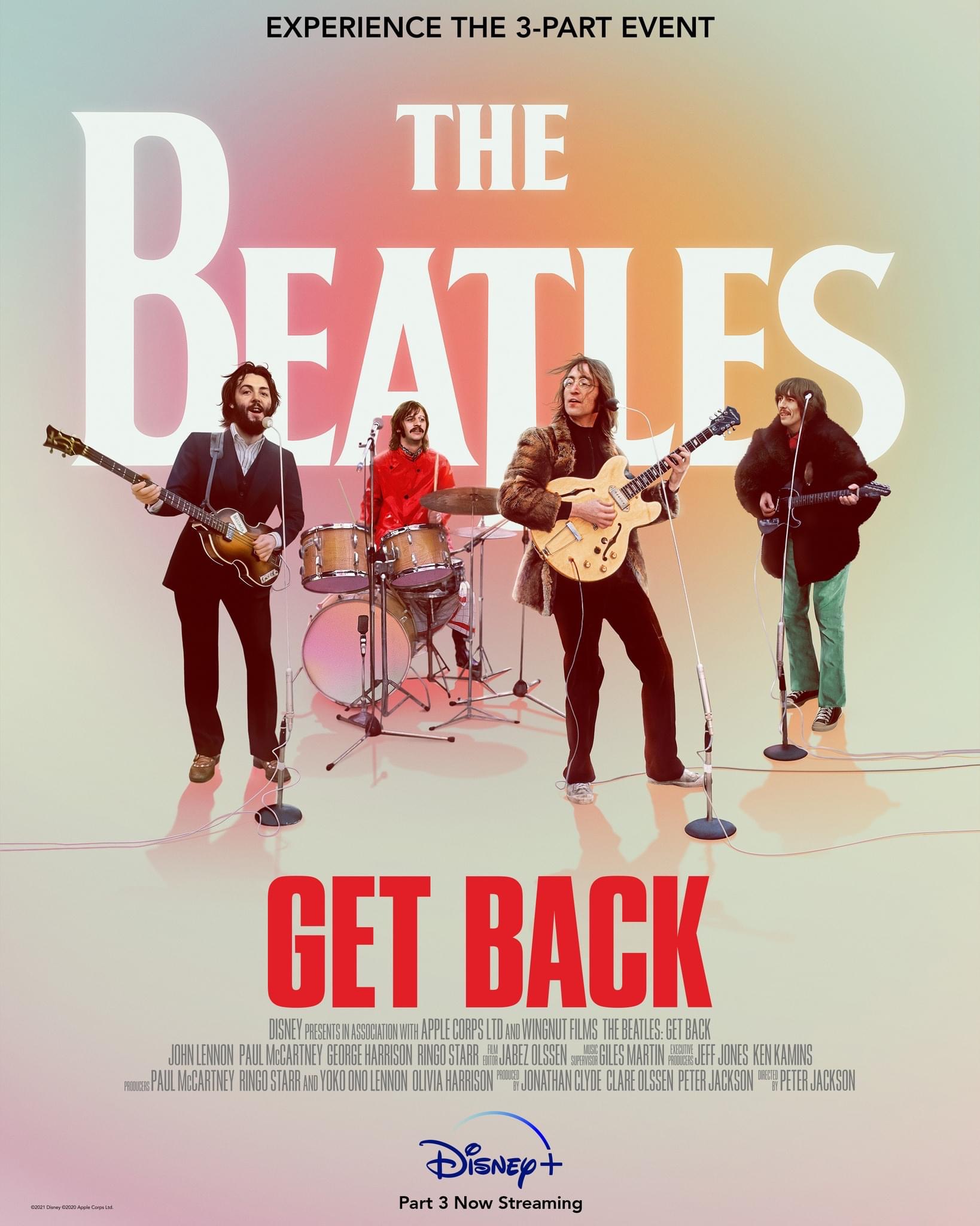 洋楽 The Beatles / Get Back THE BEATLES: GET BACK-THE ROOFTOP PERFORMANCE' | The Beatles