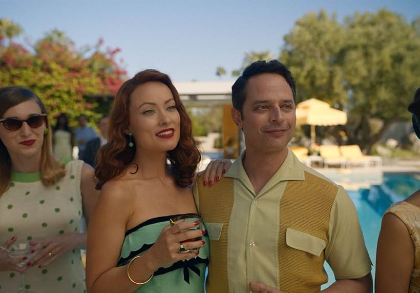 Olivia Wilde and Nick Kroll in Don't Worry Darling (2022)