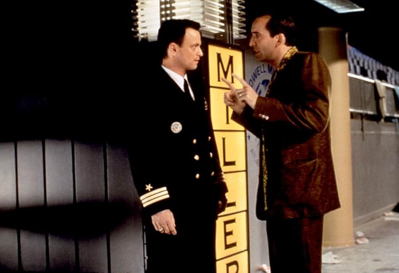 Nicolas Cage and Gary Sinise in Snake Eyes (1998)