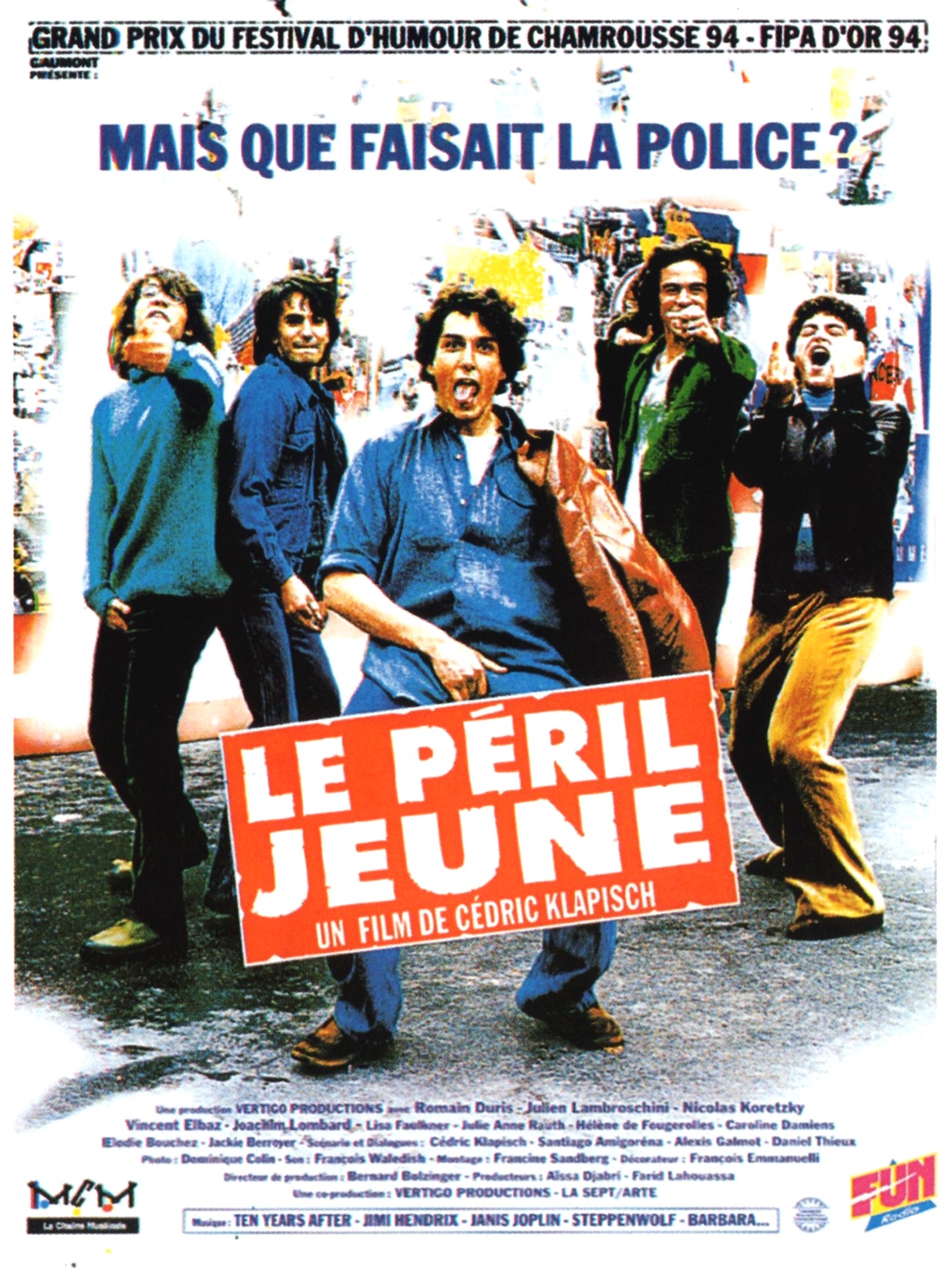 Poster of Le péril jeune