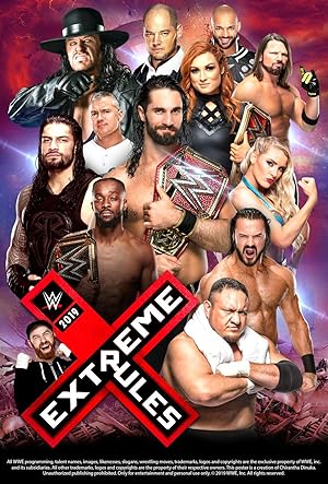 WWE Extreme Rules 2019 Poster