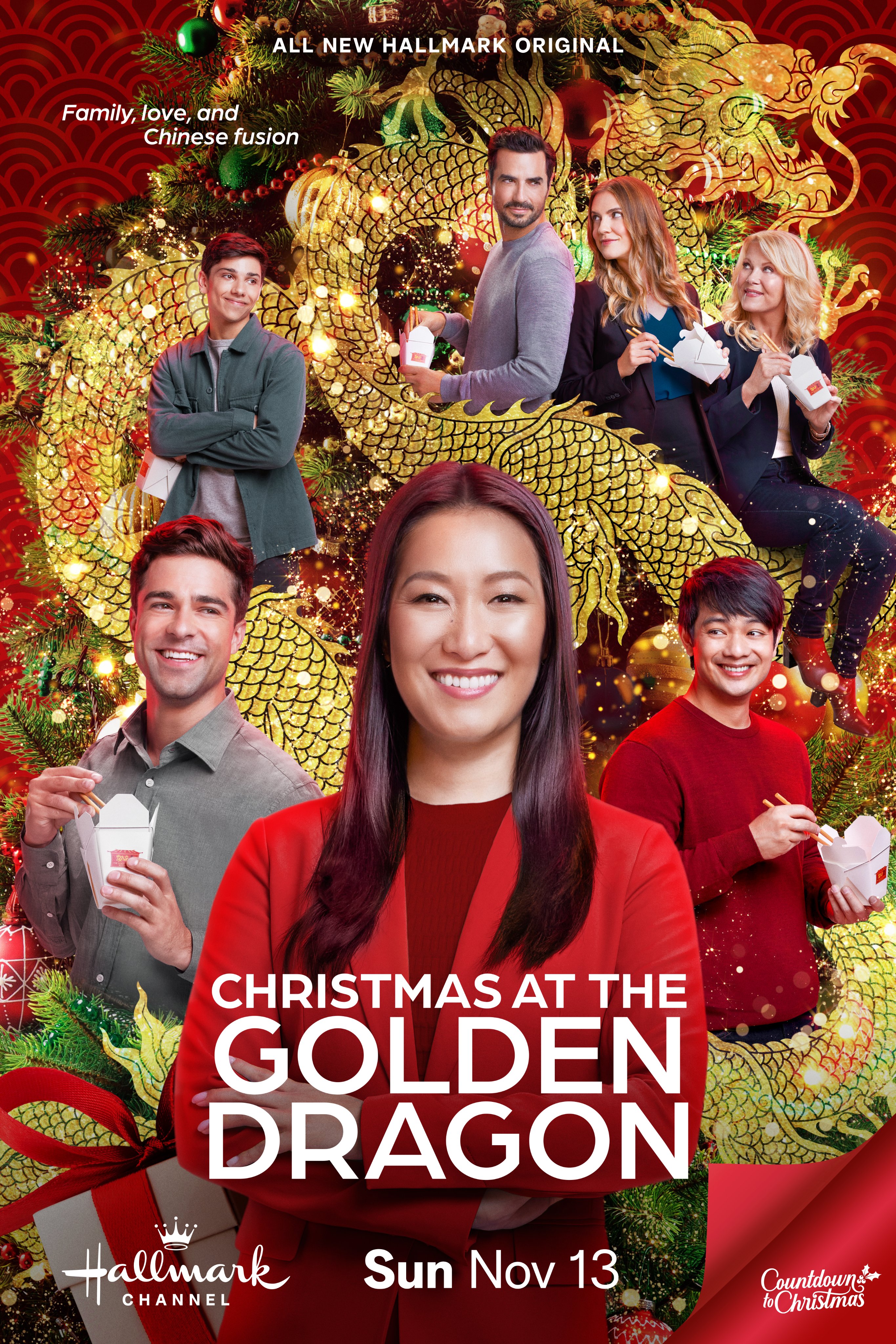Poster of Christmas at the Golden Dragon