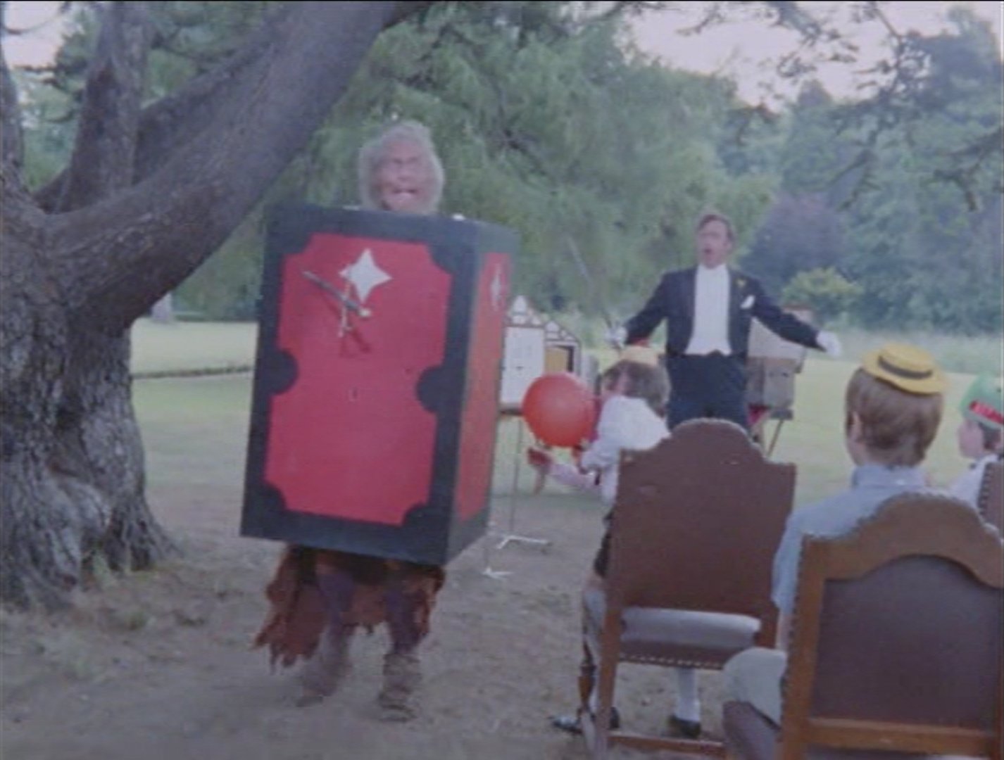 Geoffrey Bayldon and Paul Eddington in Catweazle (1970)