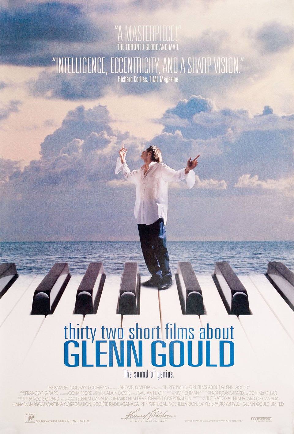 Thirty Two Short Films About Glenn Gould (1993) - IMDb