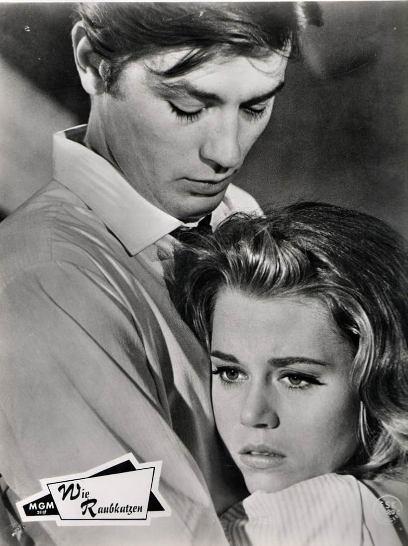 Jane Fonda and Alain Delon in Joy House (1964)