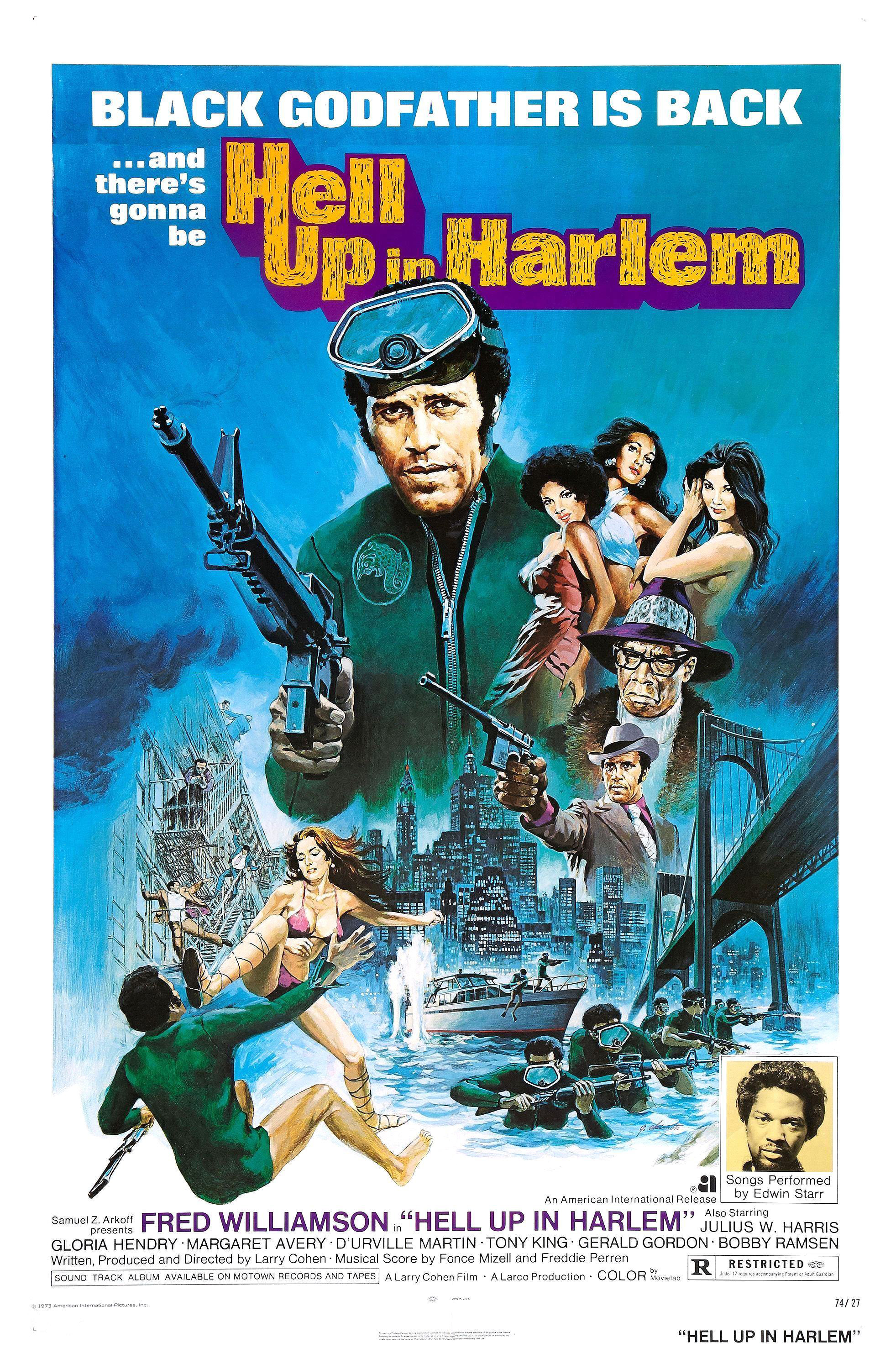 Poster of Hell Up in Harlem