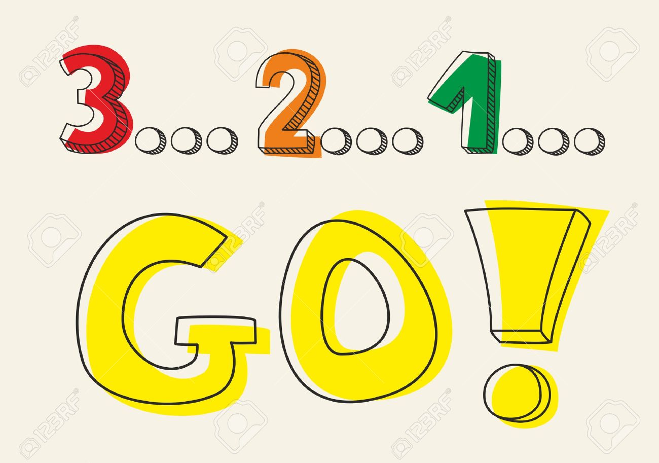 3, 2, 1, Go!