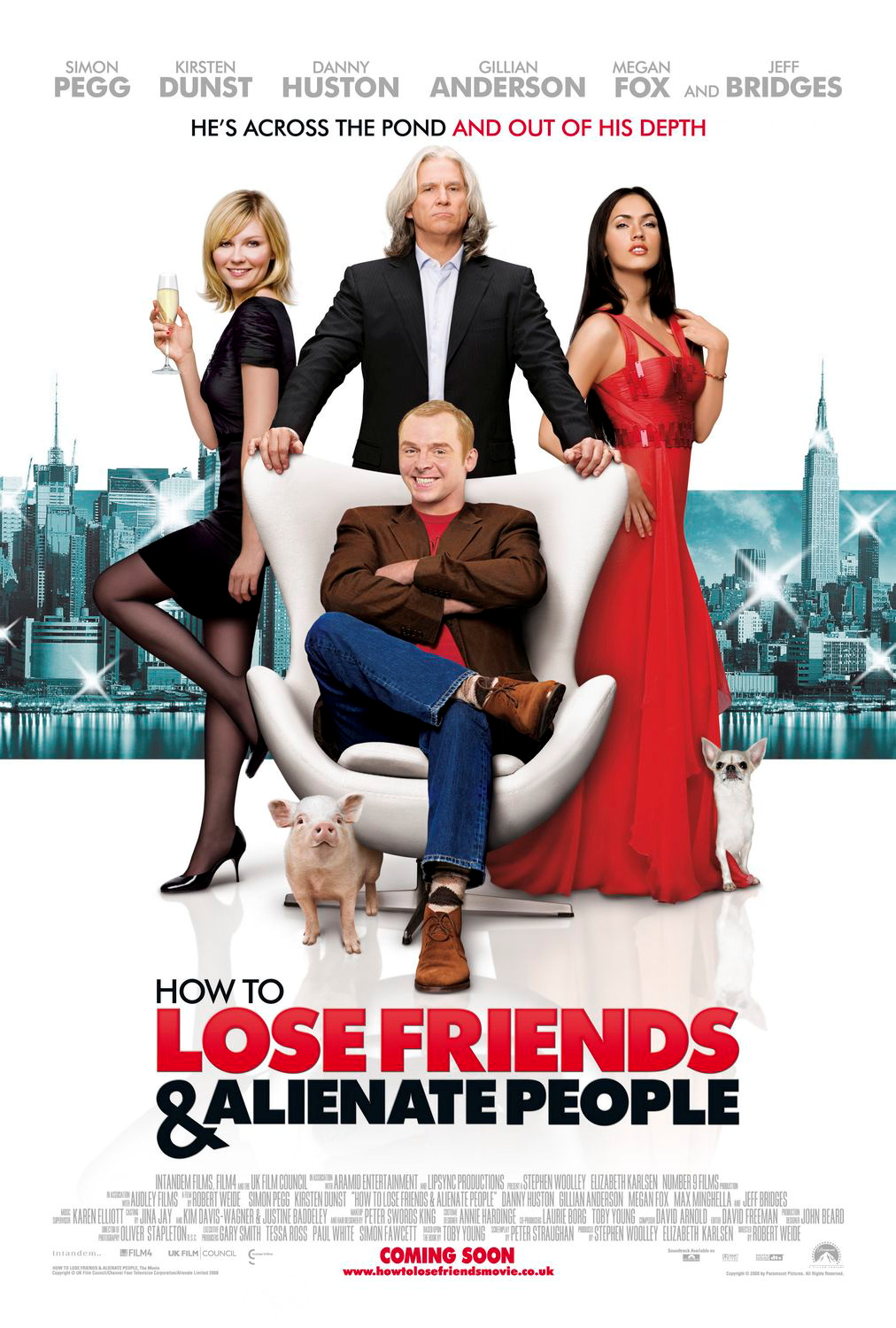 Poster of How to Lose Friends and Alienate People