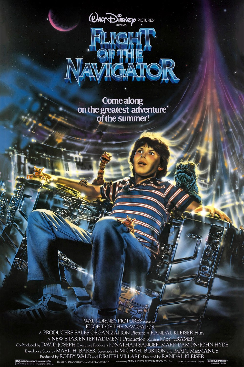 Poster of Flight of the Navigator