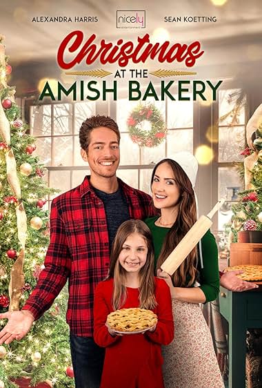 Christmas at the Amish Bakery 2023 movie poster - watch and download free