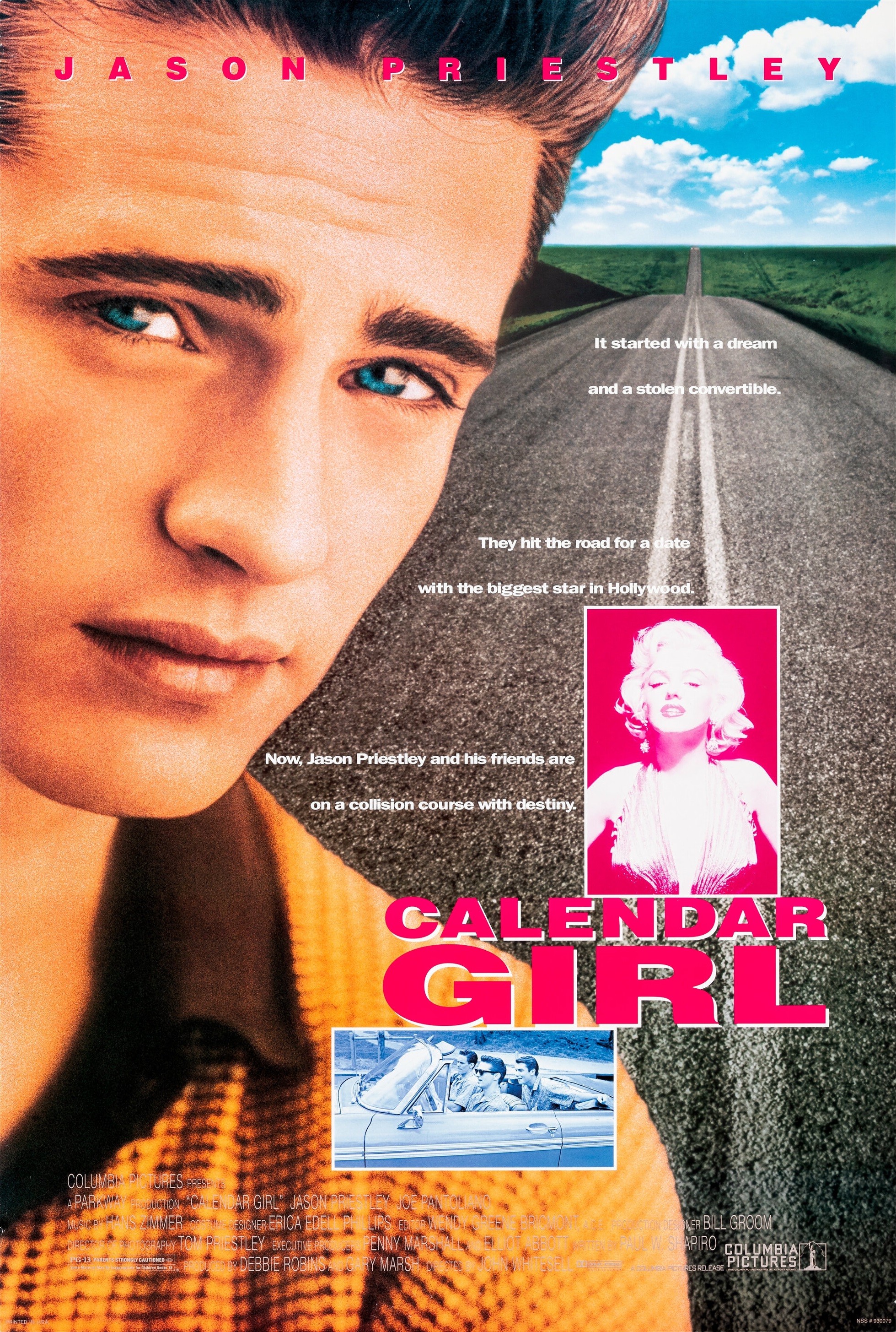 カレンダーガール オリジナルサウンドトラック ハンスジマー Calendar Girl (1993, starring Jason Priestley) - Amazon.com