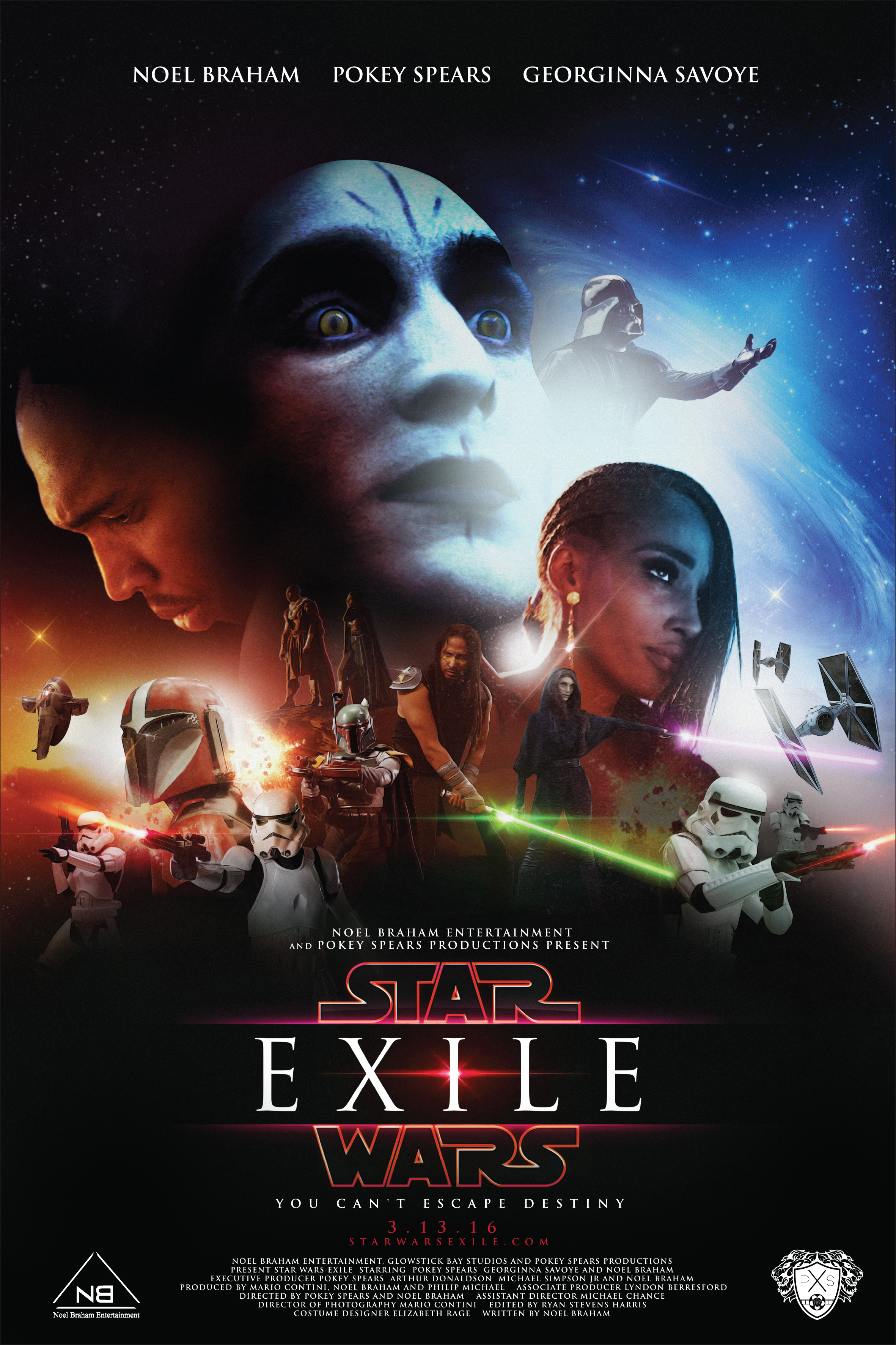 Poster of Exile: A Star Wars Fan Film