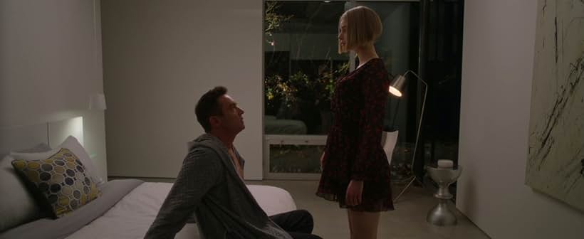 Jonathan Rhys Meyers and Elena Kampouris in Wifelike (2022)