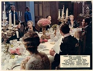 Dirk Bogarde, Reinhard Kolldehoff, Ingrid Thulin, and Renaud Verley in The Damned (1969)