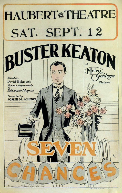 Poster of Seven Chances