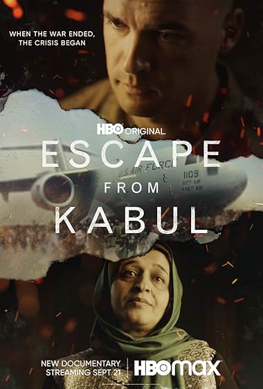 Escape from Kabul 2022 movie poster - watch and download free