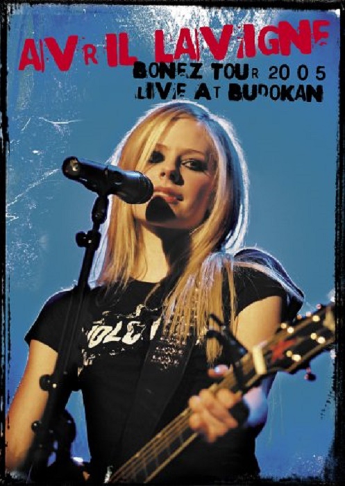 アヴリル・ラヴィーン B2告知ポスター BONEZ TOUR 2005 Avril Lavigne: Bonez Tour 2005 Live at Budokan (2005)
