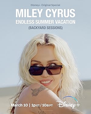 Miley Cyrus - Endless Summer Vacation (Backyard Sessions) Poster
