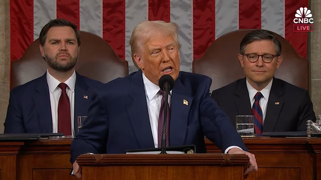 President Donald Trump's 2025 Joint Address to Congress