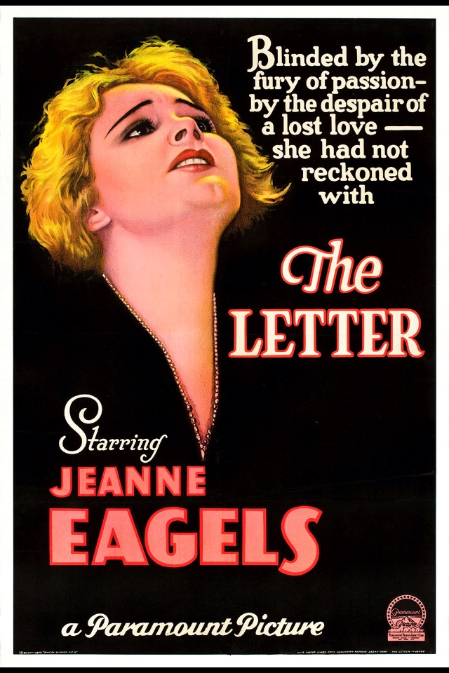 Jeanne Eagels in The Letter (1929)