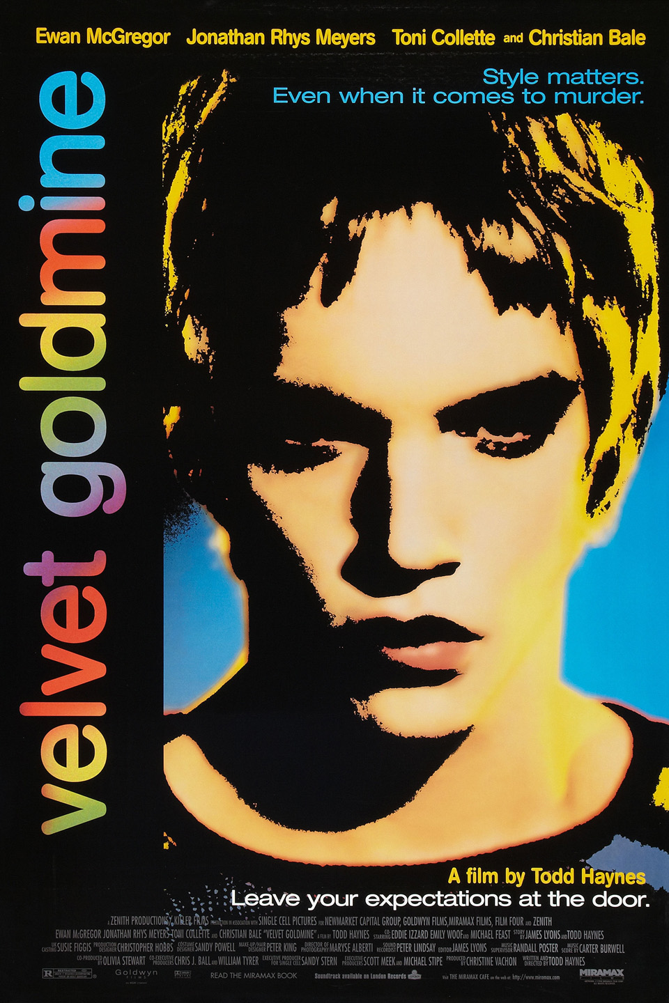 Poster of Velvet Goldmine