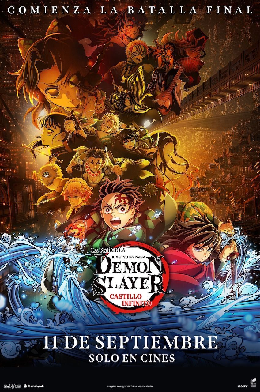 Demon Slayer: Kimetsu no Yaiba – Infinity Castle (2025) Póster