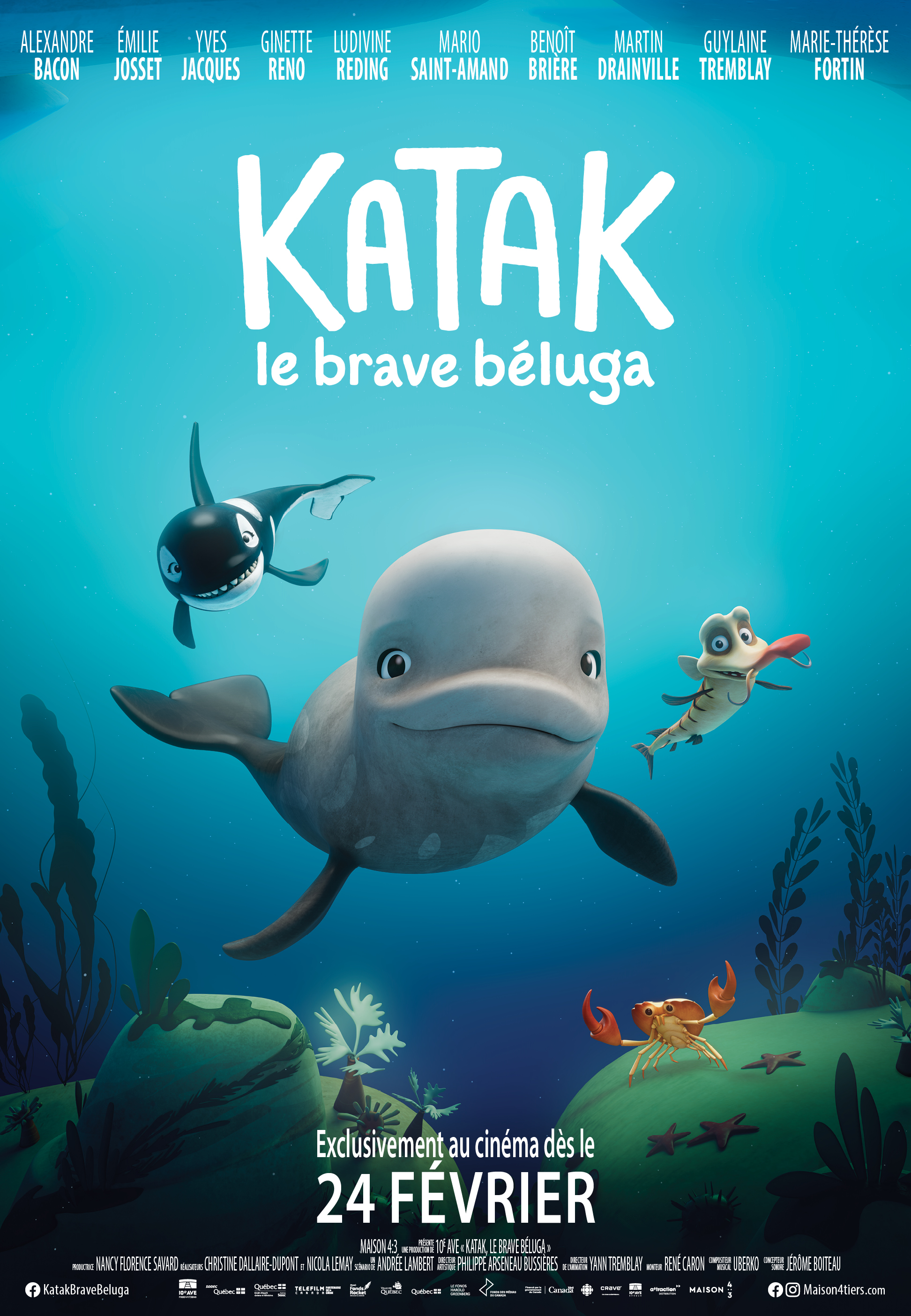 Poster of Katak, le brave béluga