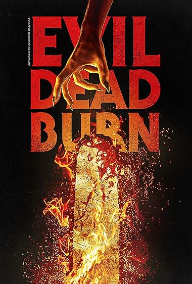 Movie Poster for Evil Dead Burn.