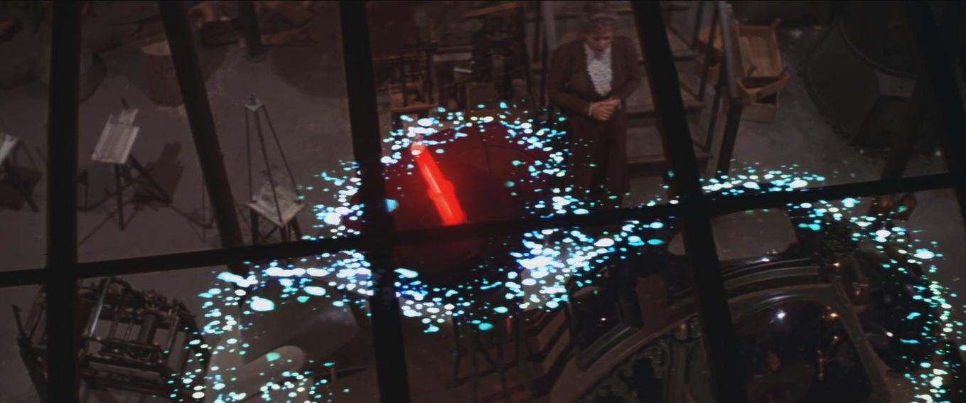 Malcolm McDowell and Andonia Katsaros in Time After Time (1979)