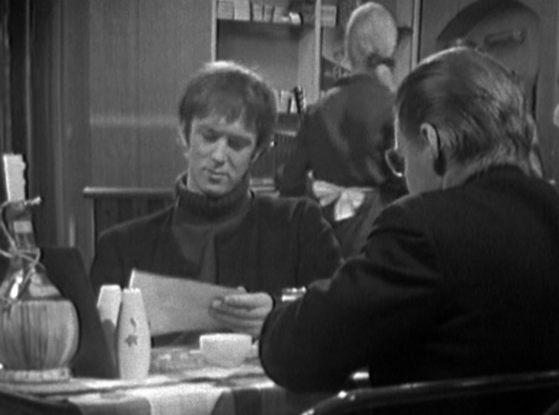 Roy Marsden and Ray McAnally in Final Demand (1967)