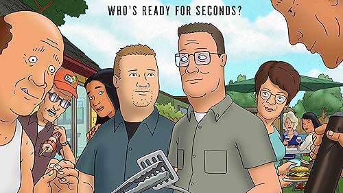 Kathy Najimy, Johnny Hardwick, Toby Huss, Mike Judge, Stephen Root, Pamela Adlon, and Lauren Tom in King of the Hill (1997)