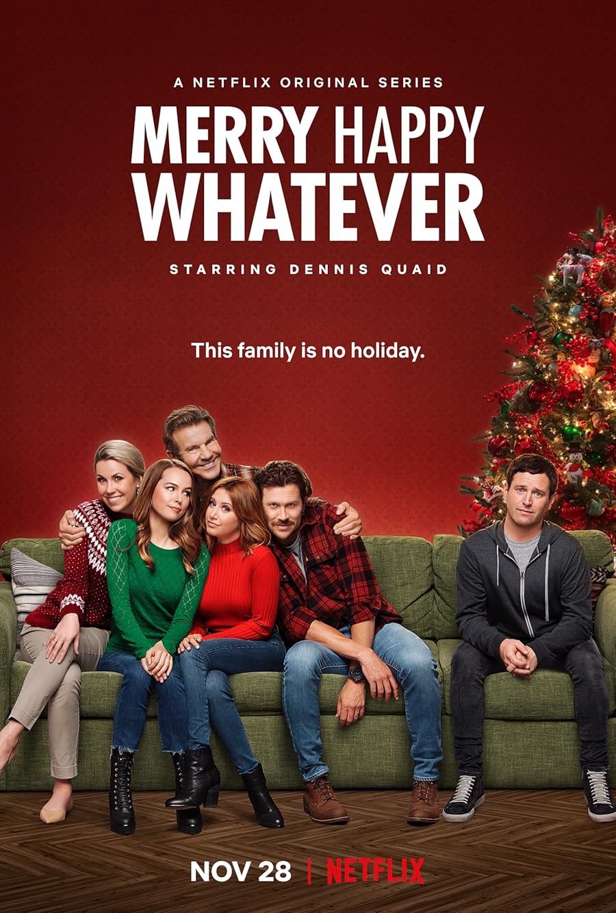 Merry Happy Whatever Poster