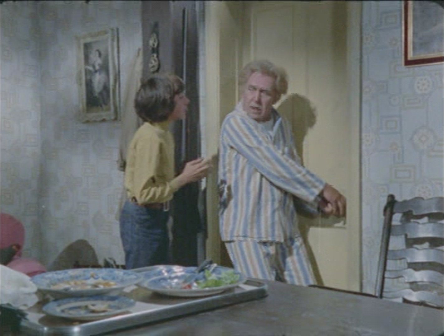 Peter Butterworth and Gary Warren in Catweazle (1970)