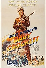 Fess Parker in Davy Crockett, O Rei das Fronteiras (1955)