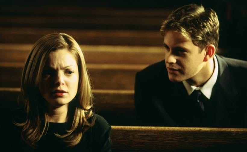 Clare Kramer and Bryce Johnson in The Skulls III (2004)
