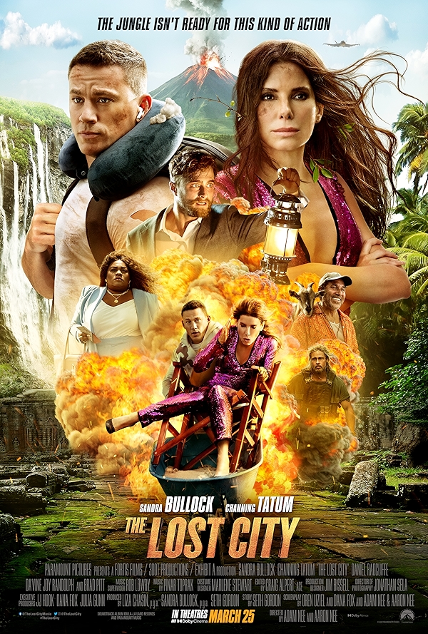 Movie poster for THE LOST CITY (UA rated)