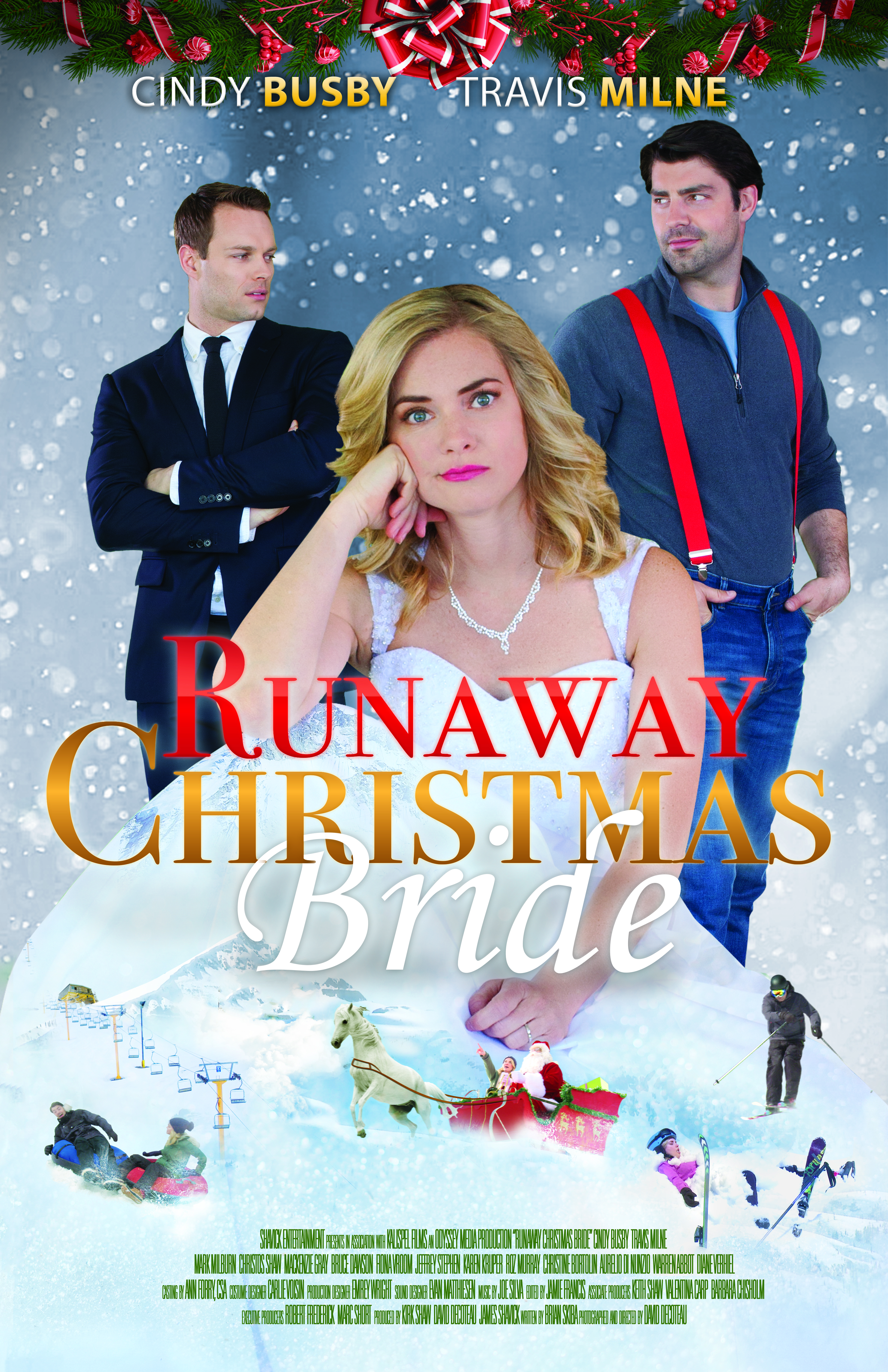 Poster of Runaway Christmas Bride