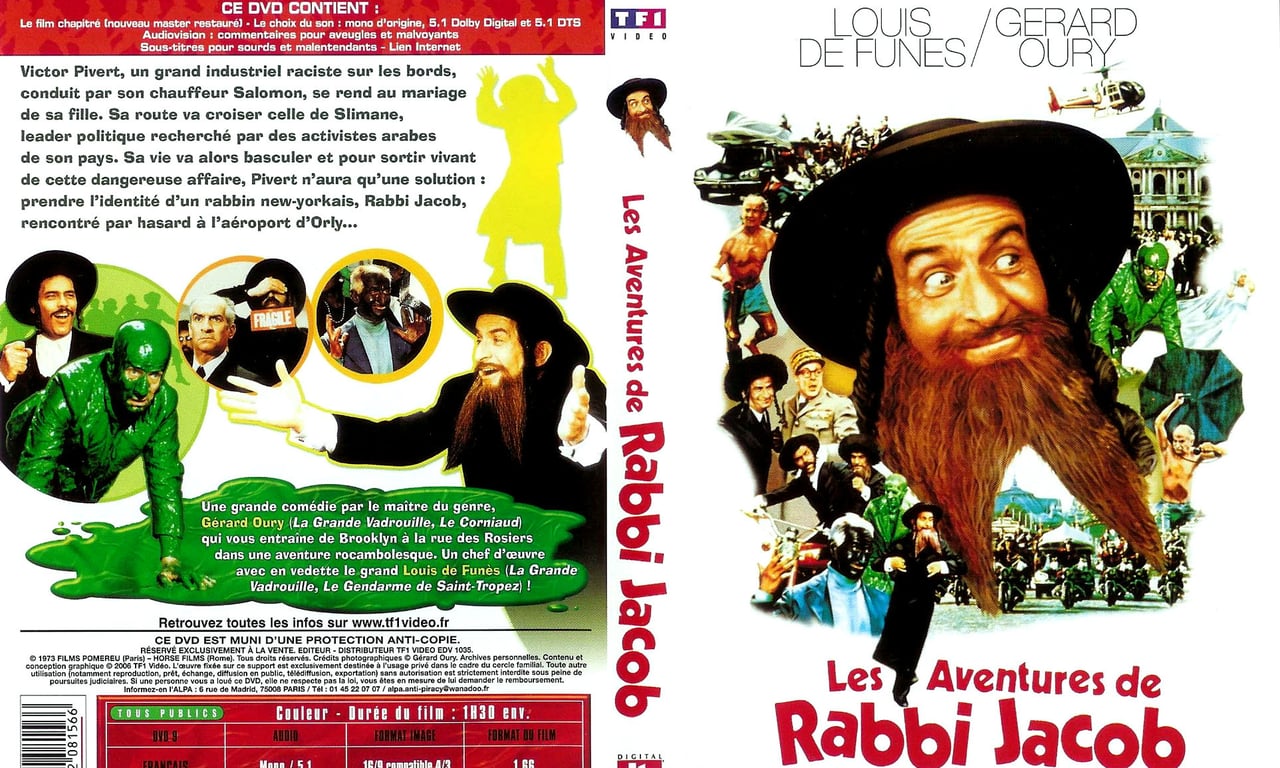 The Mad Adventures of Rabbi Jacob (1973)