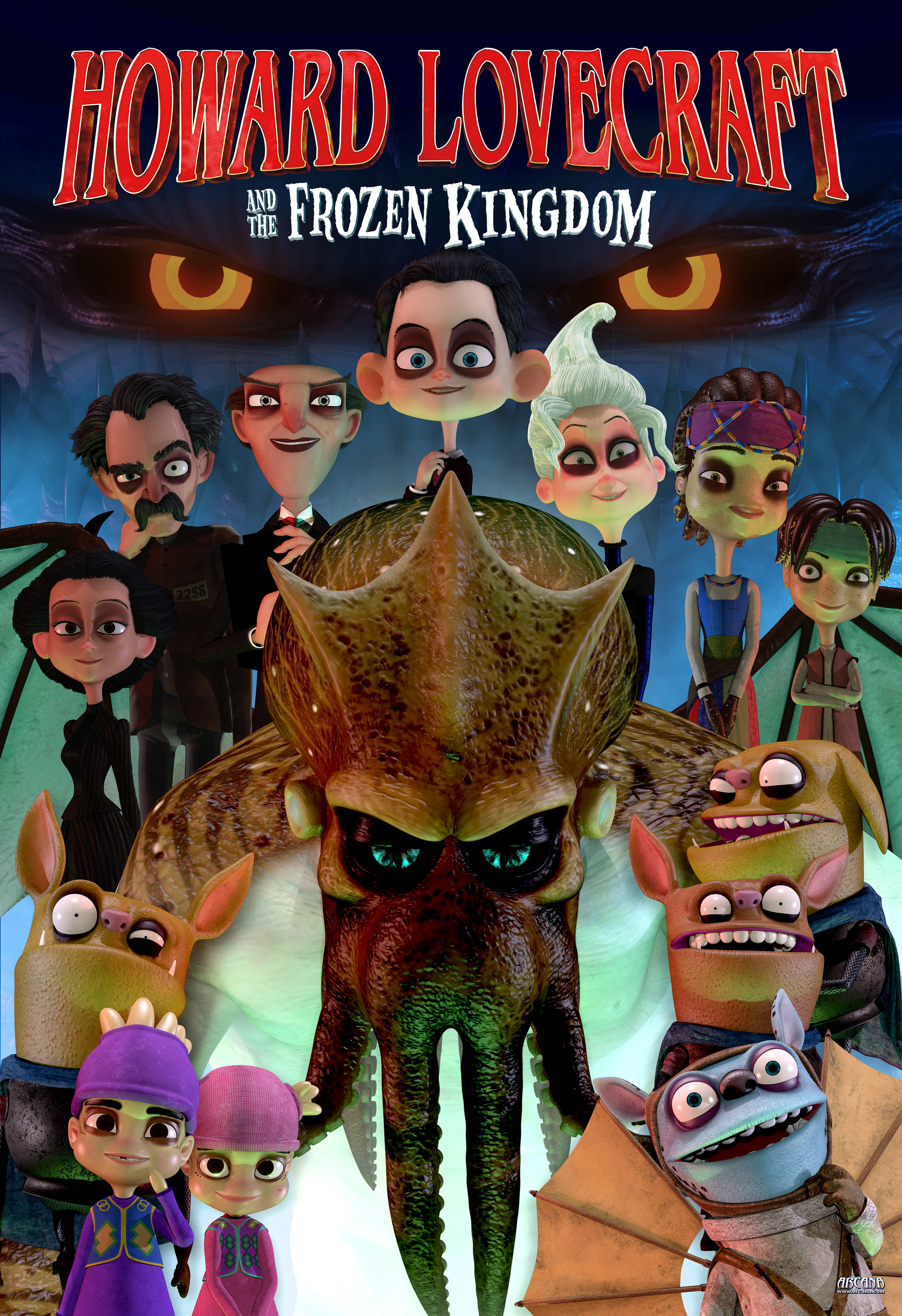 Poster of Howard Lovecraft and the Frozen King