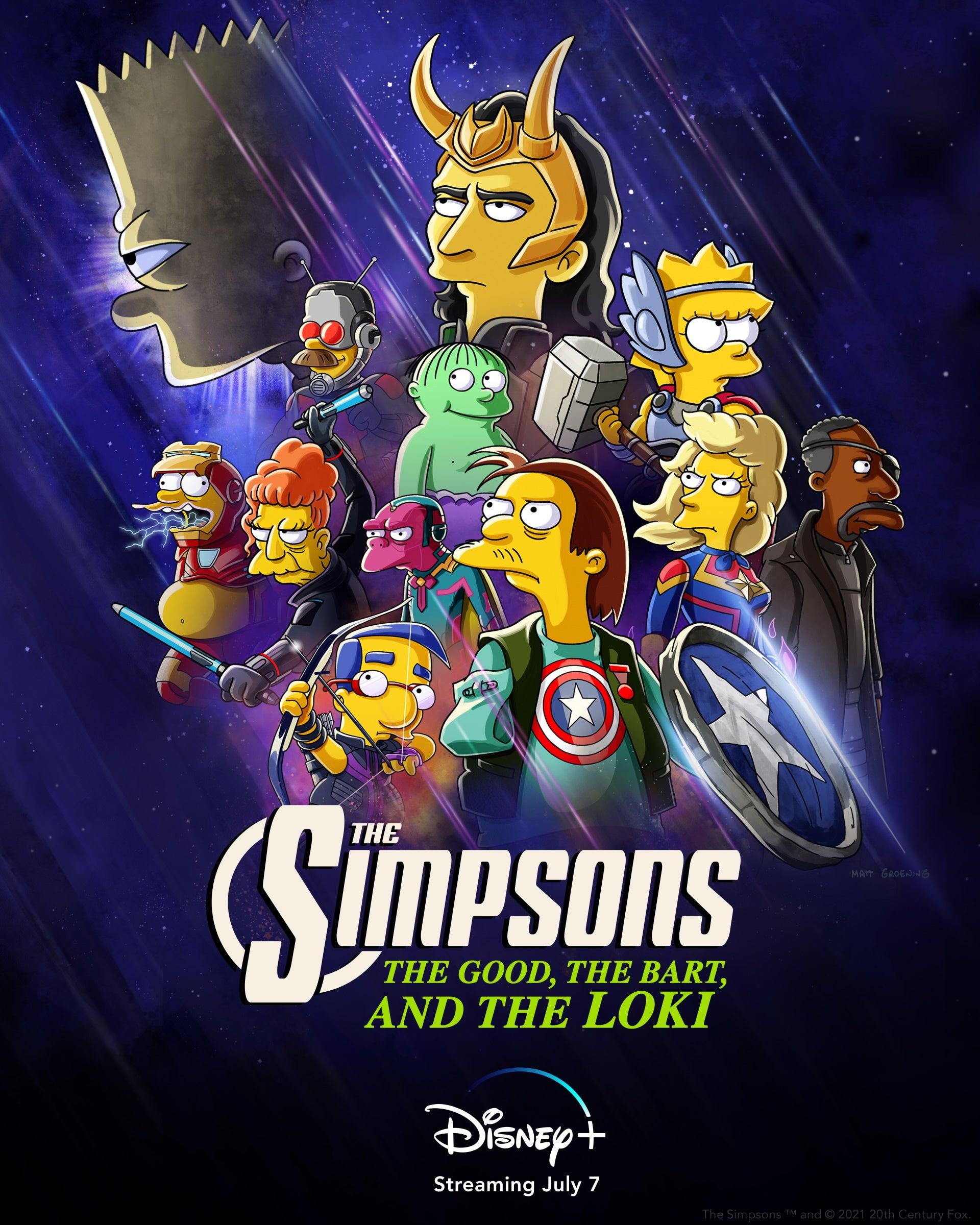 Poster of The Good, the Bart, and the Loki