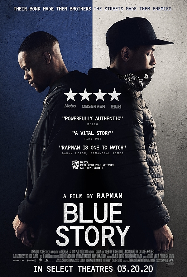 Movie poster for BLUE STORY (UA rated)